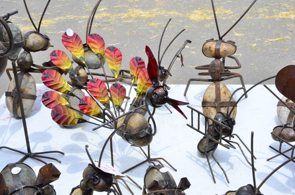 Insects from stone & iron...