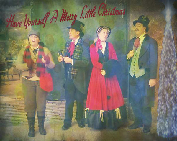 Christmas Carolers in the mall...