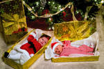 Two Grandbabies for Christmas!  Our two daughters ...