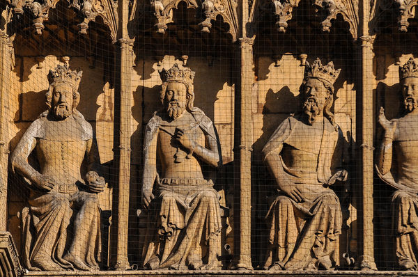 Lincoln Cathedral (UK) facade at 200mm...