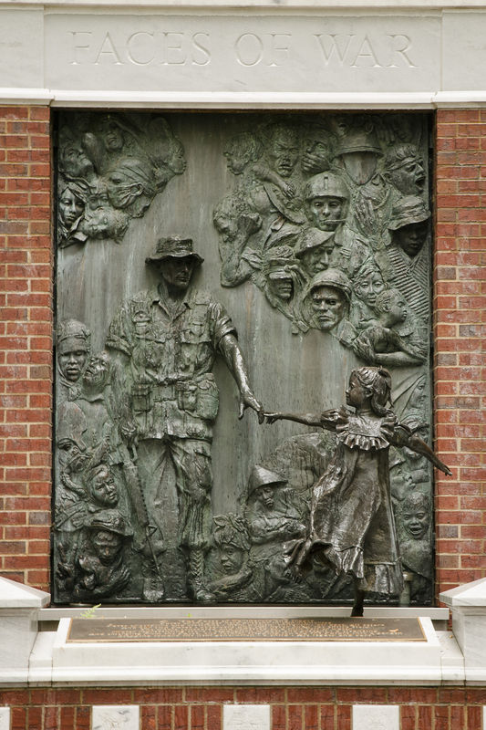 Faces of War Memorial...