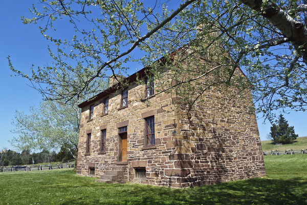 Stone House built in 1848 to serve as a stop on th...
