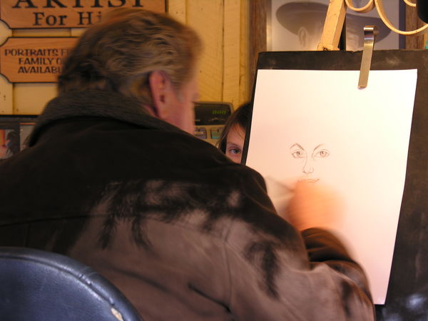Portrait guy  Drawing Eye Contact...