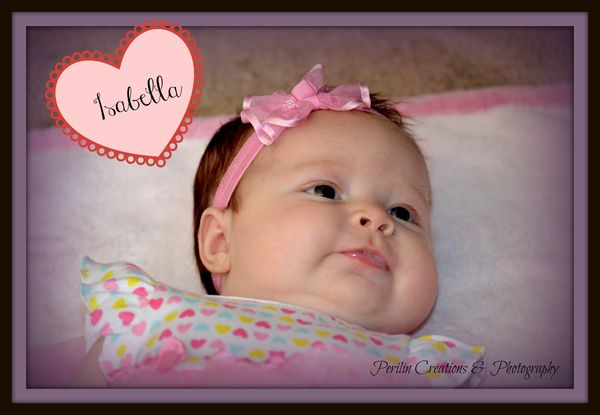 Isabella-The youngest. Taken on the 17th....