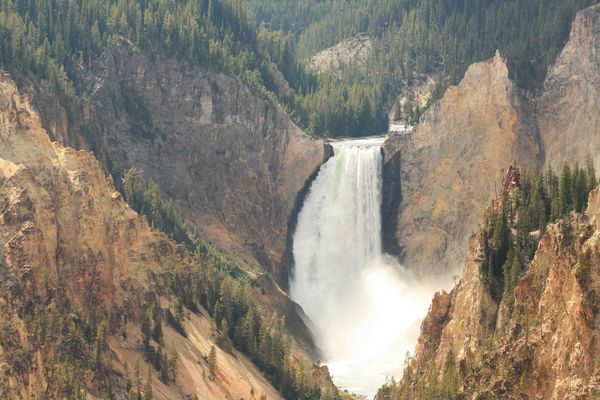 Yellowstone Falls in the Grand Canyon of the Yello...
