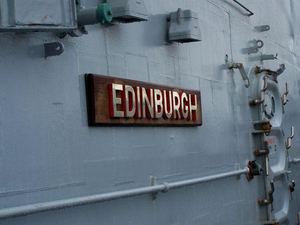 HMS Edinburgh...