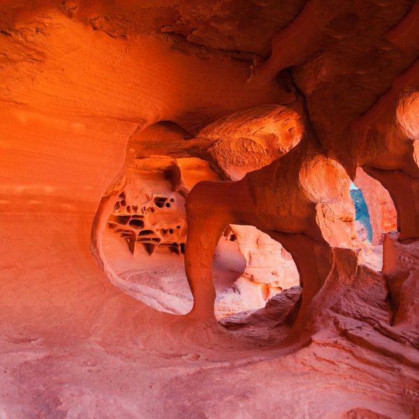 Cave  in Valley of Fire...