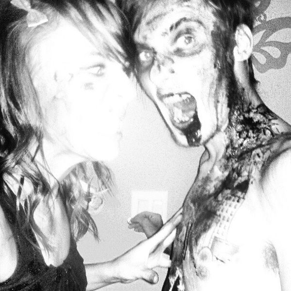 this was taken for the zombie walk..this is what I...
