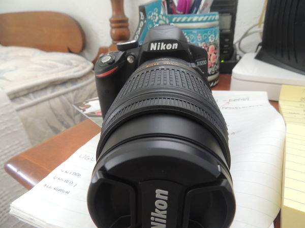 D3200 w/18-55mm and a 55-300mm lens...