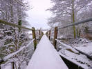 Snowy Footbridge...