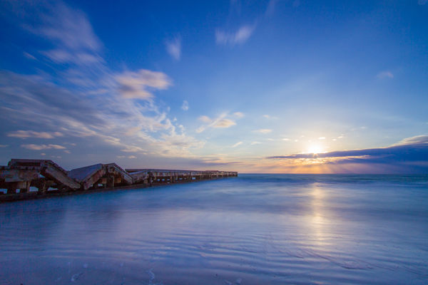 Cortez Beach before sunset (Bradenton, FL)...