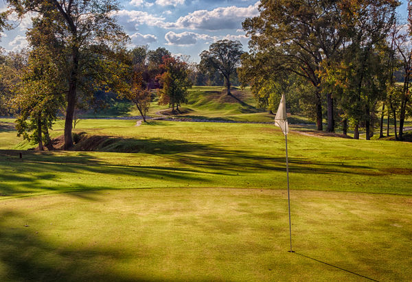 HDR shot of a local golf course...