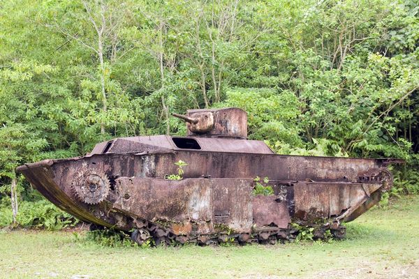 Old Japanese tank...