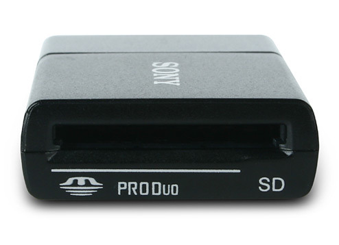 Sony Pro Duo SD card reader...