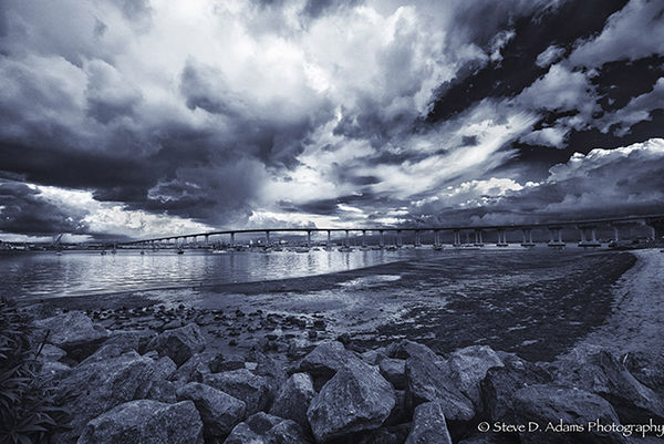 Storm over San Diego Bay...