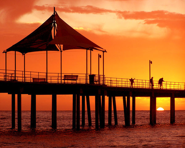 Here is a favourite of mine - my local pier...