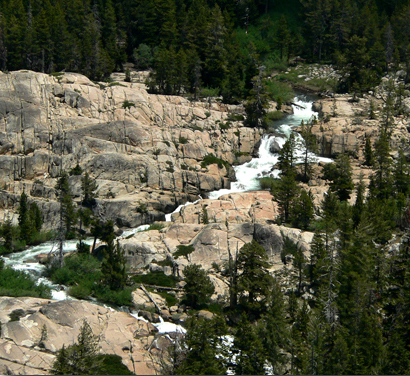 natural white water rapids/falls...