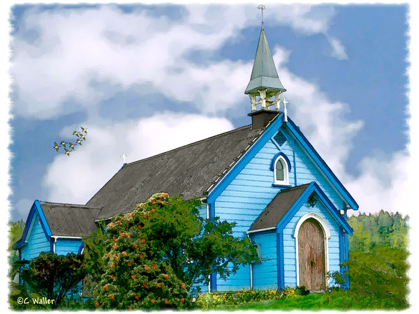 The Blue Church...