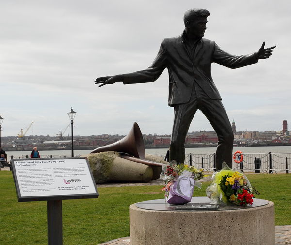 billy fury early sixtees pop star in liverpool...