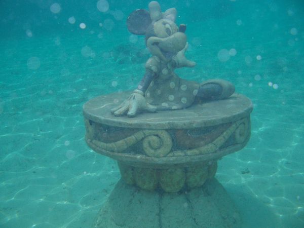 This is at castaway key, disneys own island in the...