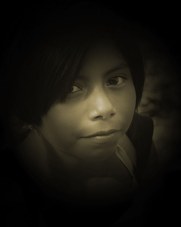 Maya Girl in Sepia - 40mm, 1/250s @ f/4 ISO 100...