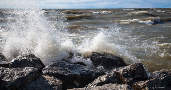 Rough Seas on Lake Michigan...