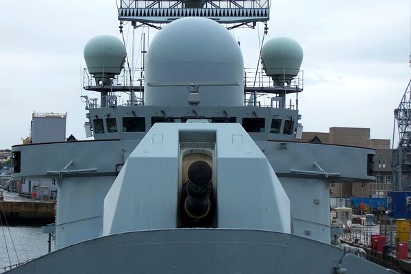 ..a couple more shots of HMS Edinburgh...