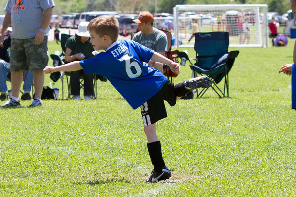 High level of acrobatics in soccer...