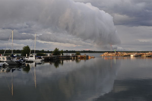 Bailey's Harbor storm...