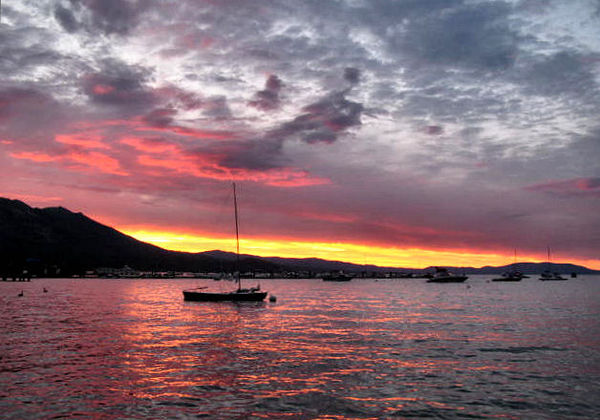 Lake Tahoe sunset...