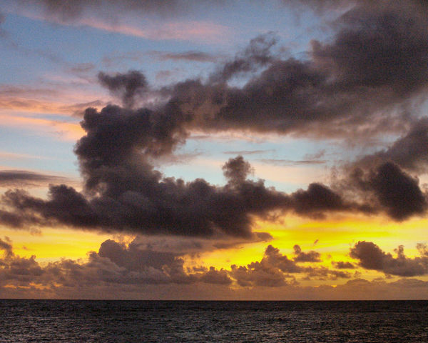 sunrise - east side of Kauai...