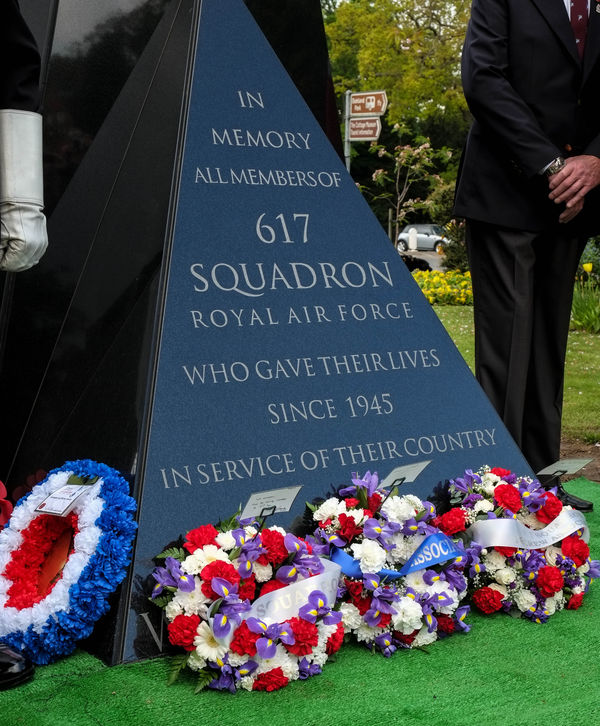 New 617 Squadron memorial...