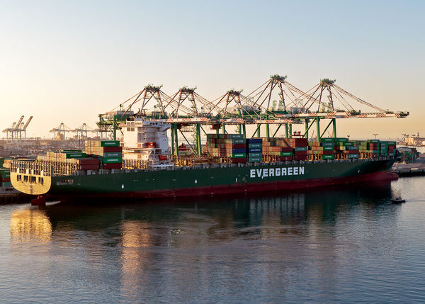 Container Ship, San Pedro Harbor...