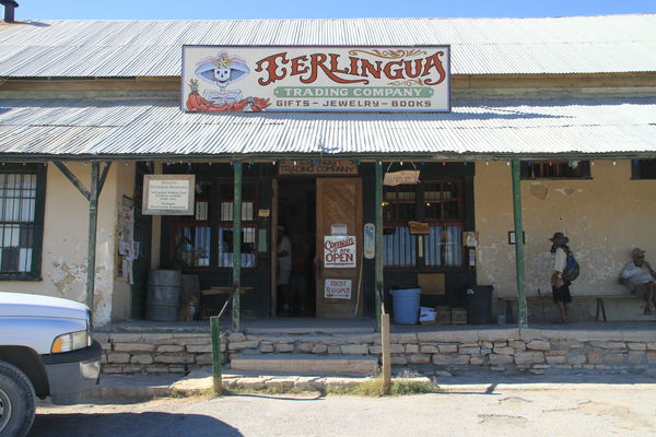 Terlingua General Store with some local residents...
