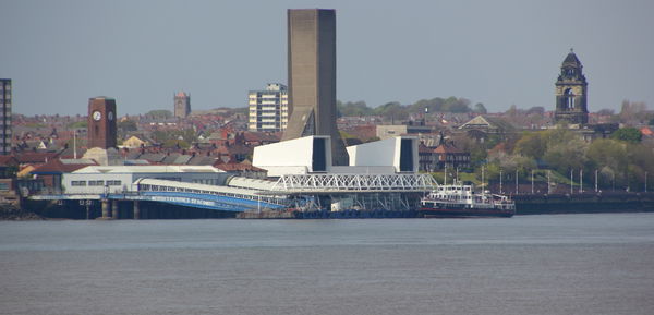 liverpool ferry on the other side of the mersey...