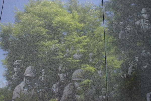 Korean war memorial...