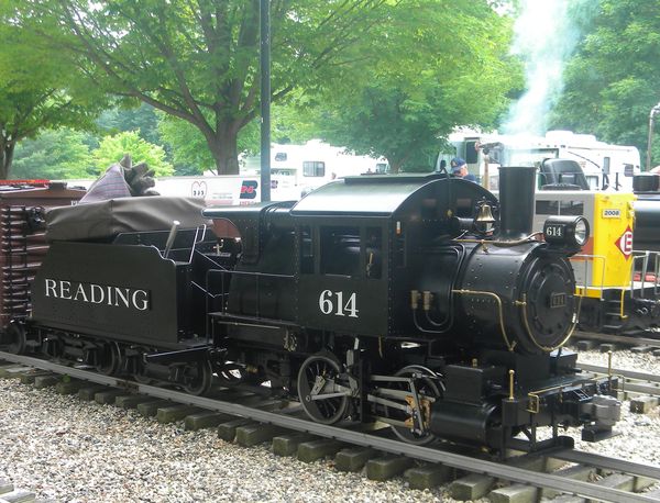 a Camelback locomotive...