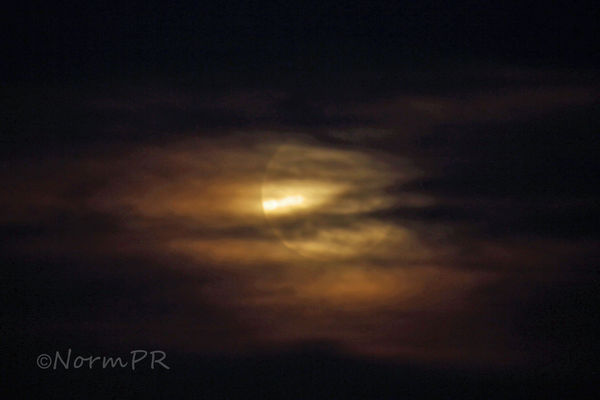 6-23-13 cloudy Super Moon...