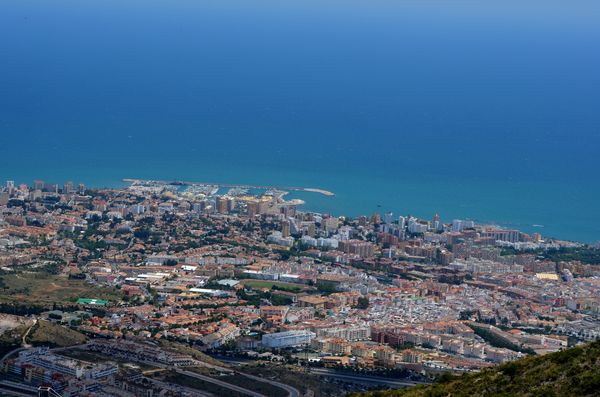 Benalmadena and Harbour. 300mm on max...