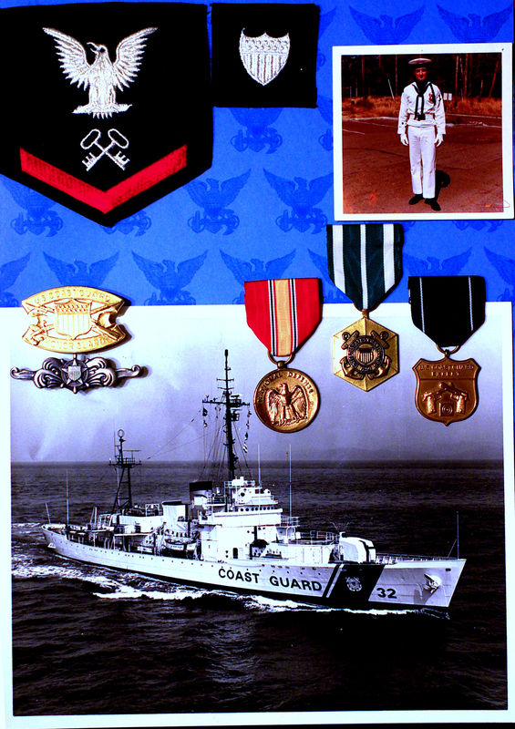 My awards and medals from the USCG and my Ship...