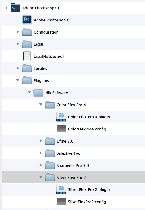 Folder Structure(MAC)...