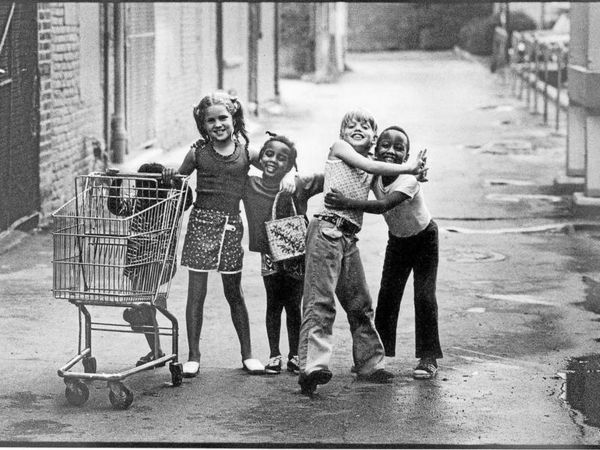 Kids playing, 1973...