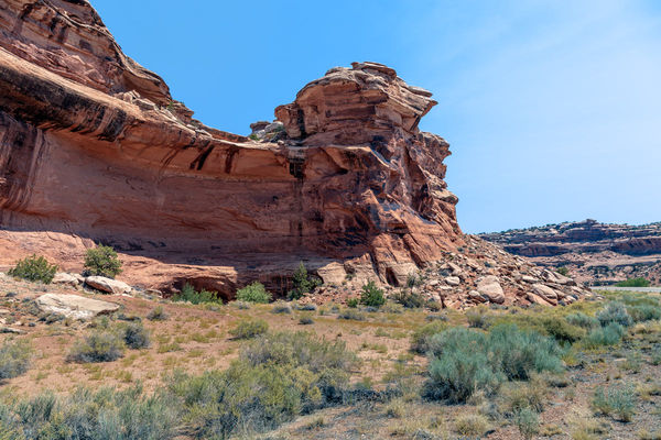 Outcropping, Canyonlands NP...