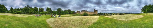 Alnwick Castle Panorama...