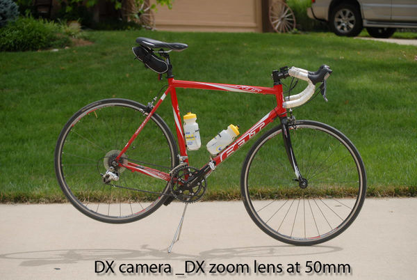 DX 50-mm lens on a DX camera...
