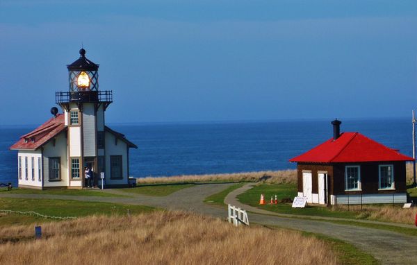 Light house in Mendocino In Ca., small house next ...