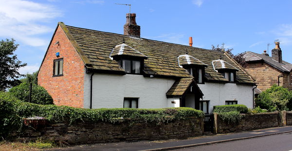 old cottages in the village...