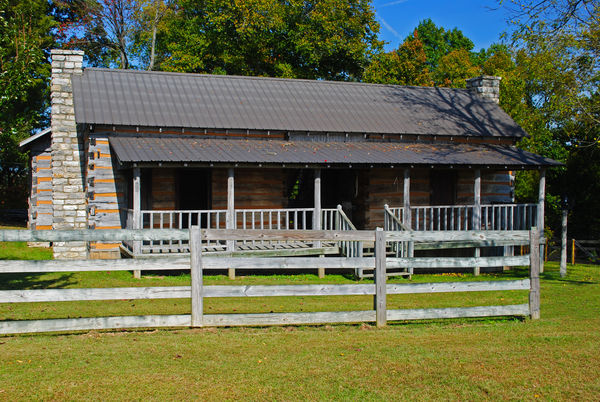 Bell Witch Cabin: This is a replica of the cabin where the legend of ...