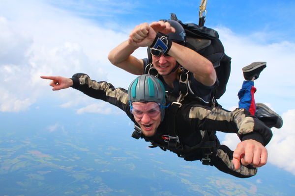 Photo's of my son's first Skydiving experience: I have many picture's ...