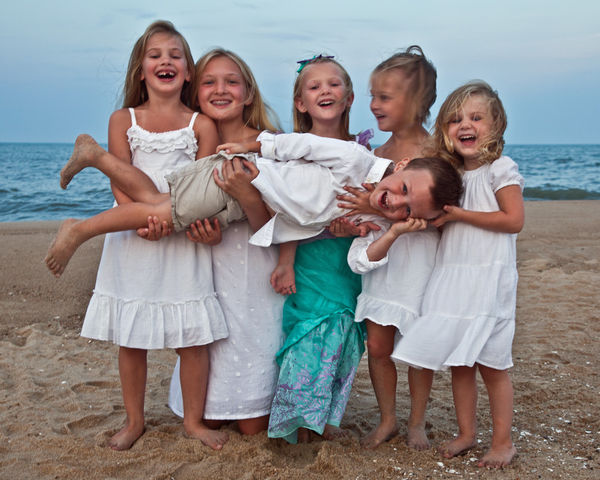 5 Granddaughters and only 1 Grandson...